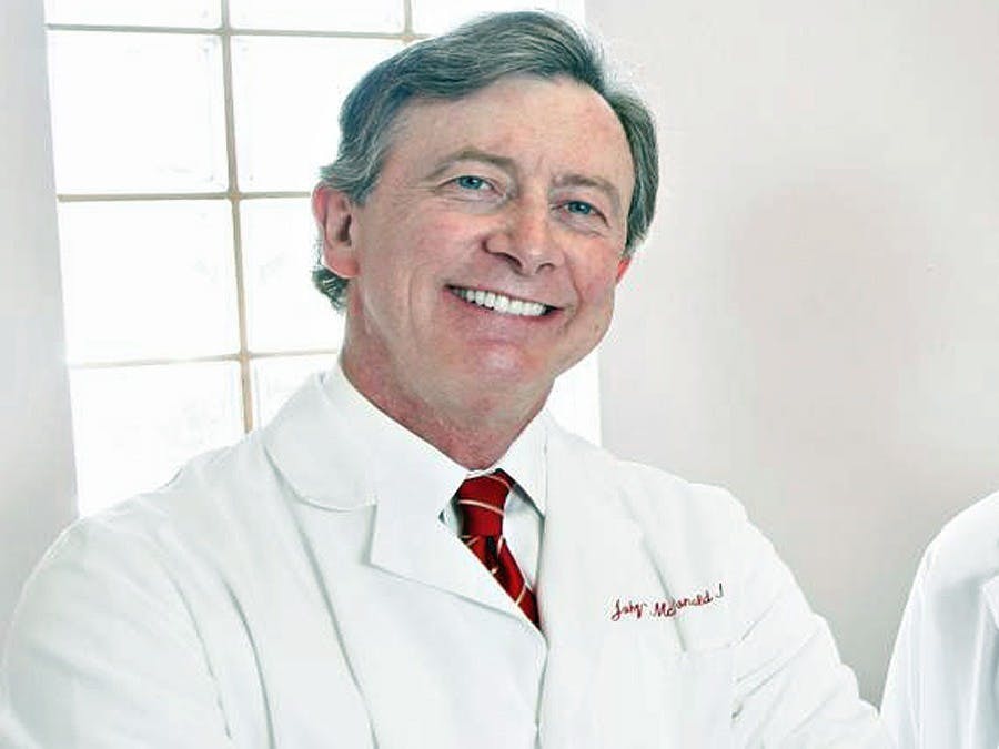 Photo of Dr. McDonald 